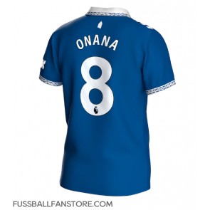 Everton Amadou Onana #8 Replik Heimtrikot 2023-24 Kurzarm